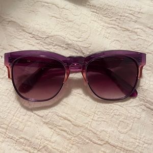 Purple Wildfox sunglasses